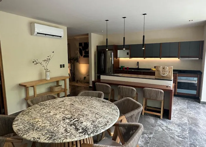 2br Jacuzzi Privado Lujo & Piscinas Humana 800m Playa Apartment Tulum